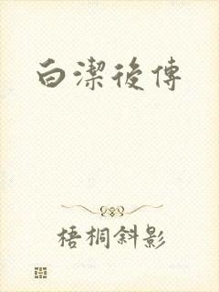 白洁后传