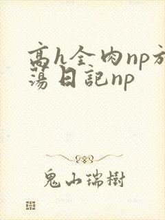 高h全肉np放荡日记np
