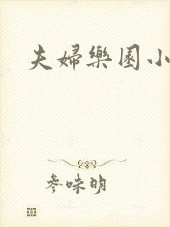 夫妇乐园小说