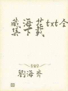 藏海花txt全集下载