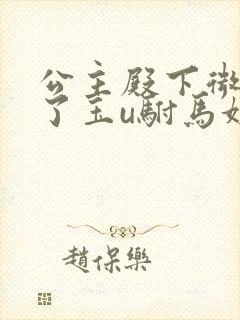 公主殿下微臣馋了玉u驸马姓傅