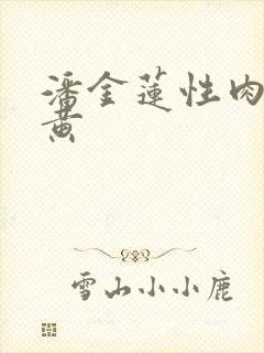 潘金莲性肉欲全黄封面