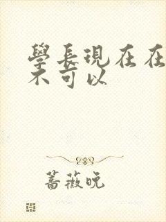 学长现在在上课不可以