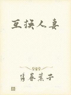 互换人妻封面