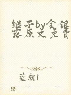 继子by金银花露原文免费阅读
