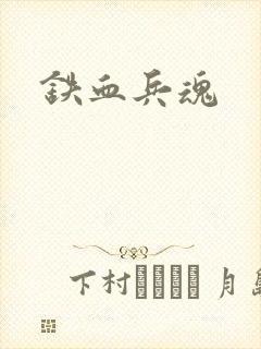 铁血兵魂
