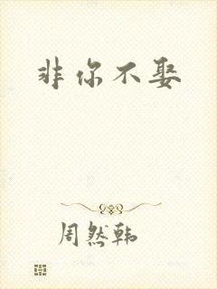 非你不娶