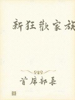 新狂欢家族小说