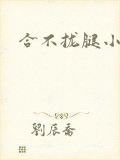 合不拢腿小说封面