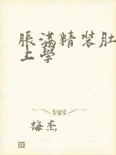 胀满精装肚子去上学封面