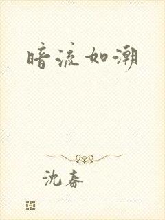 暗流如潮封面