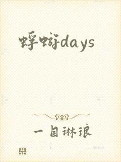蜉蝣days