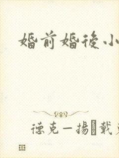 婚前婚后小说