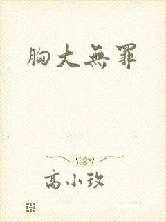 胸大无罪封面