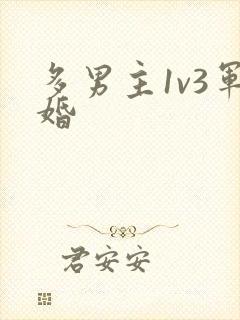 多男主1v3军婚