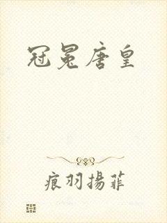冠冕唐皇封面