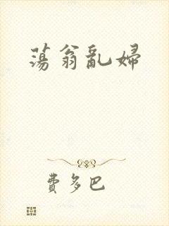 荡翁乱妇