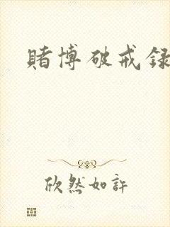 赌博破戒录