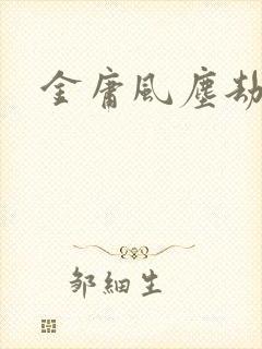 金庸风尘劫封面