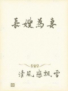 长嫂为妻
