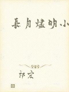 长月烬明小说封面
