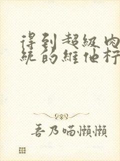 得到超级肉禽系统的维他柠檬茶封面