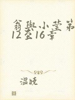 翁与小莹第十部12至16章封面