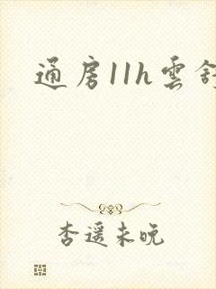 通房11h云舒封面