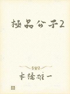 极品公子2封面