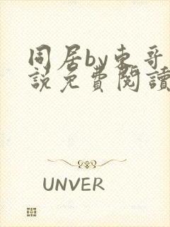 同居by东哥小说免费阅读全文无弹窗