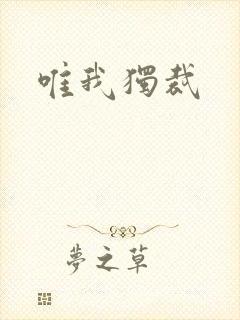 唯我独裁封面