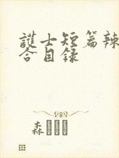 护士短篇辣文集合目录