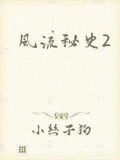 风流秘史2封面