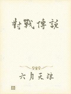对战传说封面