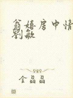 翁嬉房中情意浓刘敏封面