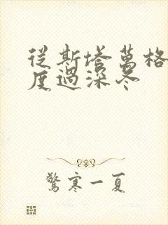 从斯塔万格与你度过深冬封面