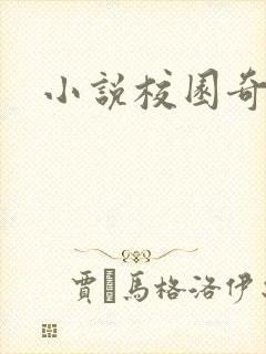 小说校园奇侠