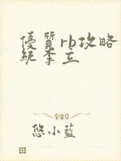 优质rb攻略系统李立