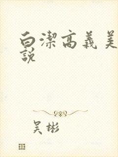 白洁高义美红小说