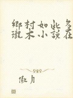 乡村如此多娇玲珑木小说在线阅读