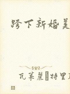 跨下新婚美妇