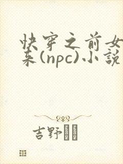 快穿之前女友归来(npc)小说免费阅读
