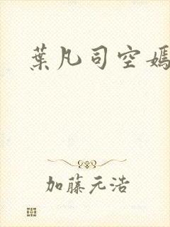 叶凡司空嫣然