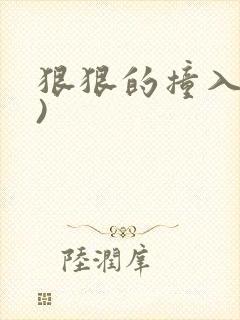 狠狠的撞入(h)