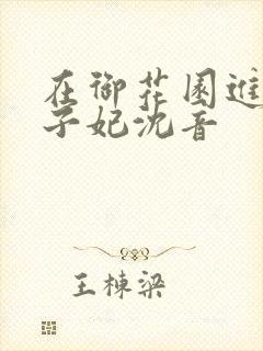 在御花园进入太子妃沈音封面