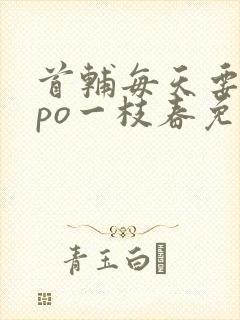 首辅每天要不够po一枝春免费阅读