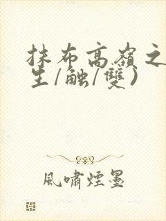 抹布高岭之花(生/触/双)
