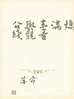 公与丰满熄4在线观看