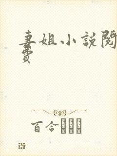 妻姐小说阅读免费