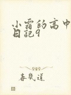 小霜的高中成长日记9